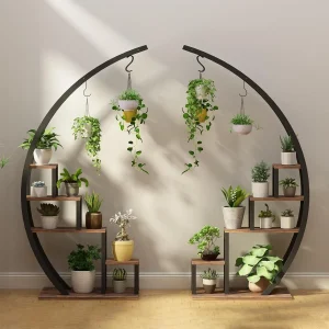 2pc Metal Plant Stand